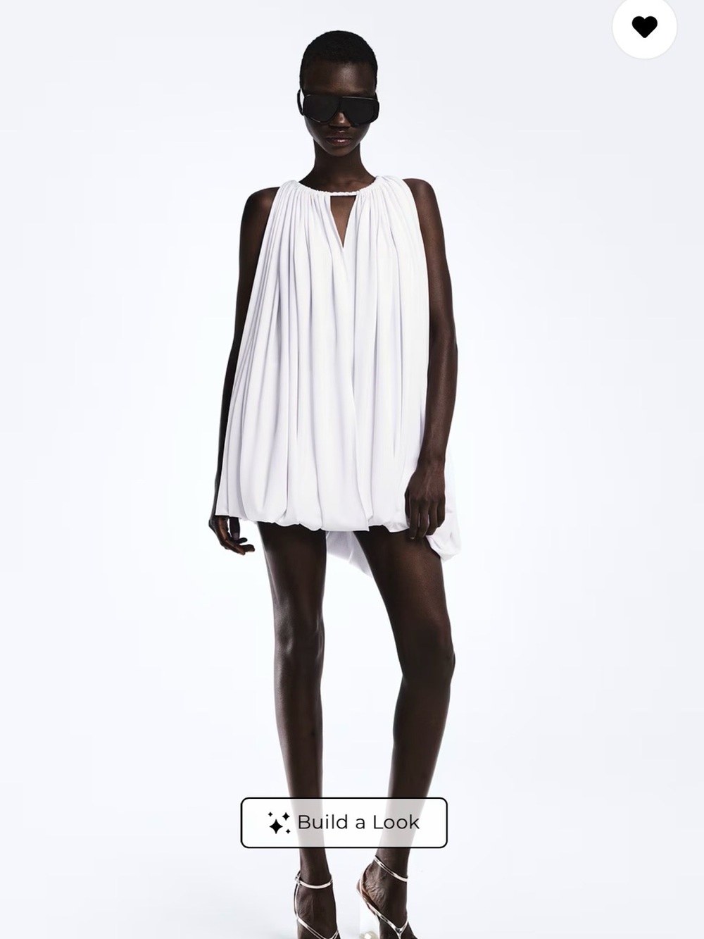Olivienne Mini Dress in white